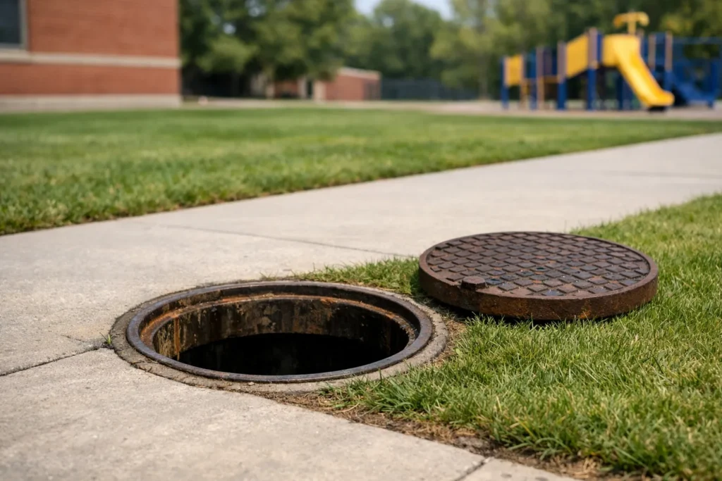 Summer Prep for Schools Commercial Drain Cleaning in Everett