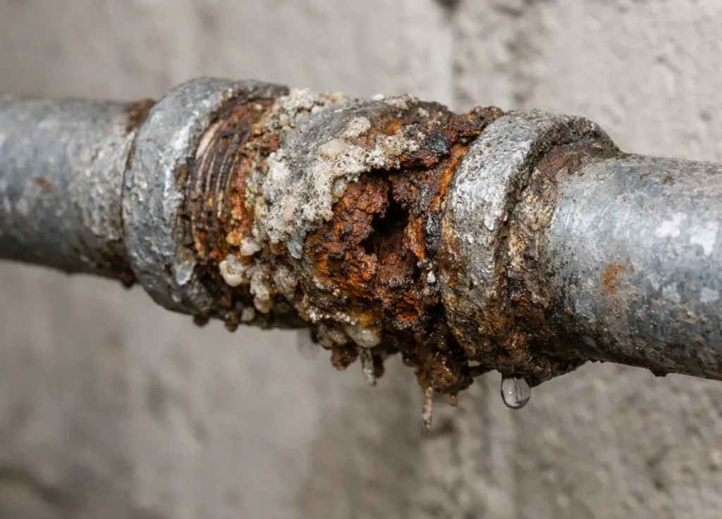 Galvanized Pipe Replacement Water Main Service in Edmonds